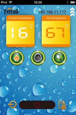 Ferroli Heater screenshot 2