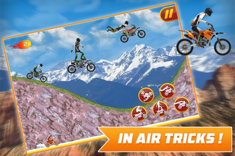 Alpine Xtreme Moto X Trial - Elite Motocross Racing Game screenshot 2