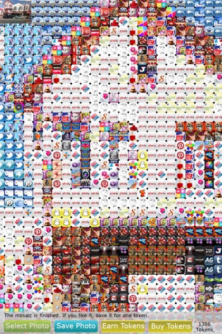 Photo Mosaic App screenshot 2