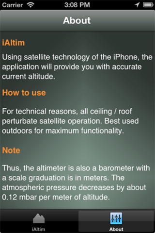 iAltim : Accurate GPS Altimeter - HD screenshot 3