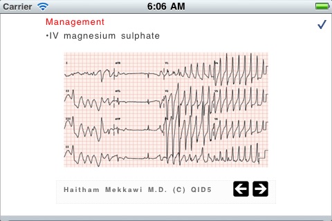 Cardiology eMCQs screenshot 4