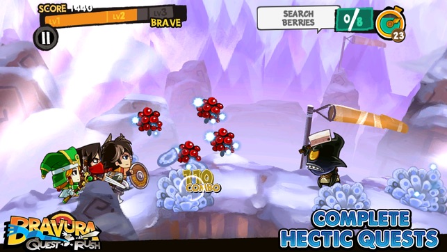 Bravura - Quest Rush Screenshot