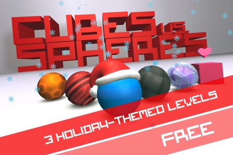 Cubes vs. Spheres Holiday Gift screenshot 4