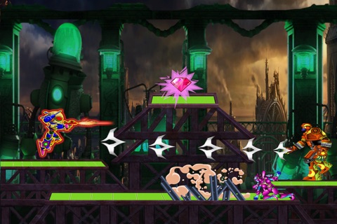 Electro Machine War And Run- HD screenshot 3