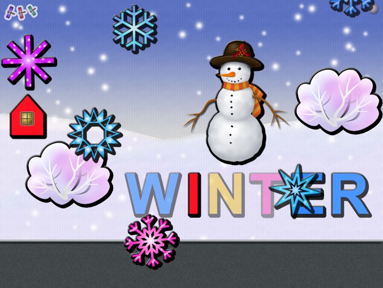 Animated Winter Puzzles for PreSchool Kids