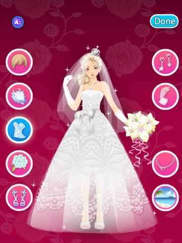 Bride Dress Up HD screenshot 3