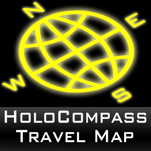 Map My Location - HoloCompass - Travel Map with Places of Interest icon