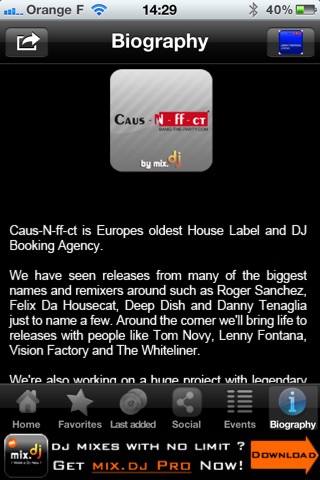 Caus-N-ff-ct by mix.dj screenshot 2