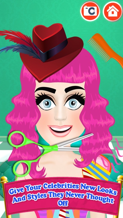 Celebrity Hair Salon - Makeover Games for Girls screenshot-4