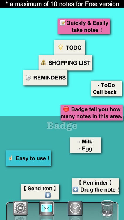 Badge Sticky Notes FREE screenshot-3