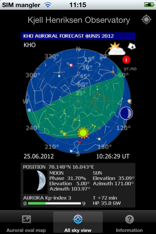 Auroral Forecast screenshot 3