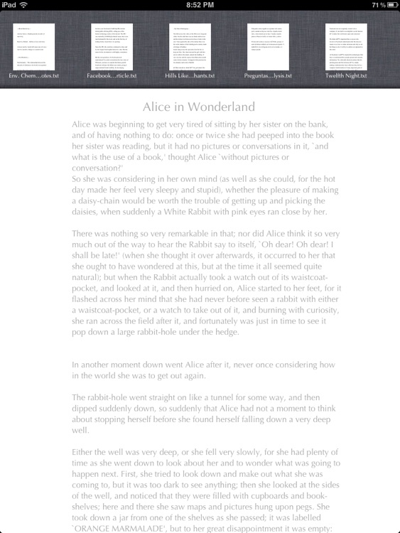Inkwell  for Dropbox - A Simple Text Editing, Notes & Writing App screenshot-3