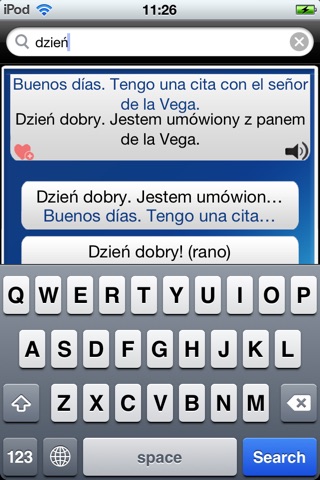 iRozmówki Hiszpański screenshot 3