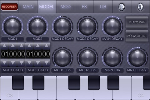 Electronic Piano Synthesizer XS screenshot 2