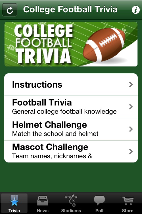 College Football Trivia and More