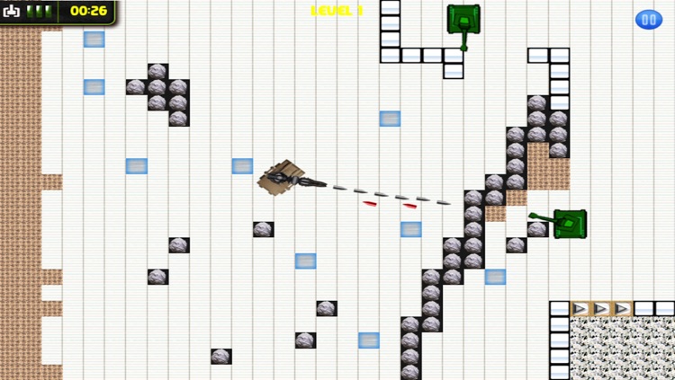 Doodle Ops Tiny Tank War Army Game : Free Arcade Shooting Games for Fun