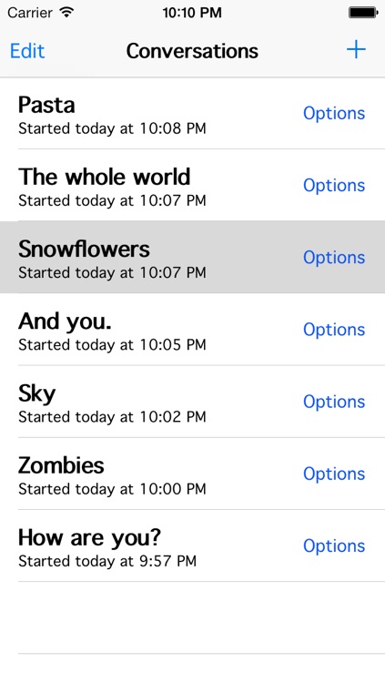 Cleverbot HD screenshot-3