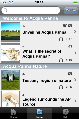 Acqua Panna screenshot 3