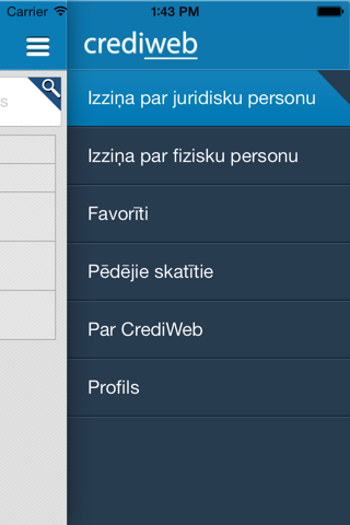 CrediWeb screenshot 2
