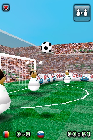 Touch Football 3D Lite screenshot 2
