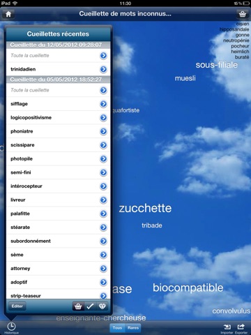 Dictionnaire Le Robert pour iPad screenshot 4