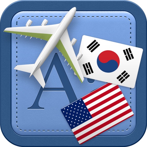 Traveller Dictionary and Phrasebook Korean - US English icon