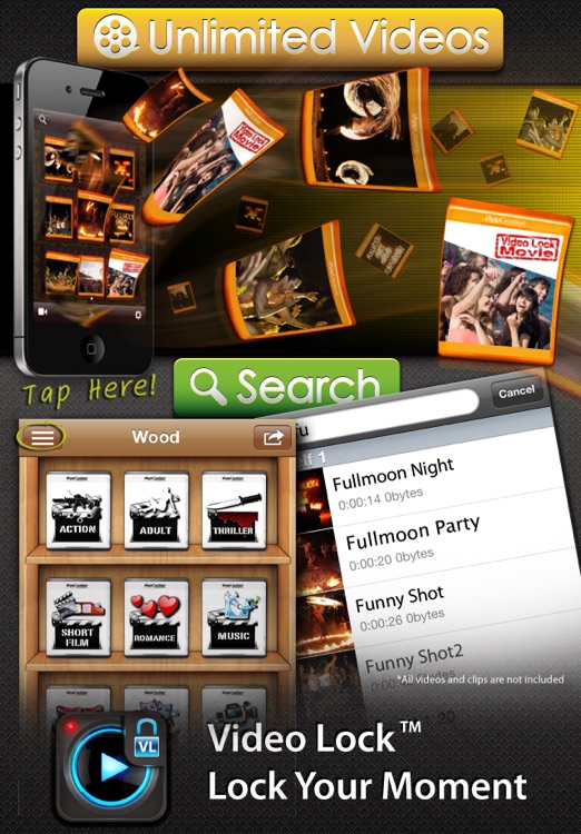 Video Lock Free - Simple, Secure, and Stylish Private Showcase