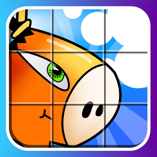 BlurbyWorld Puzzle - Free Edition Icon