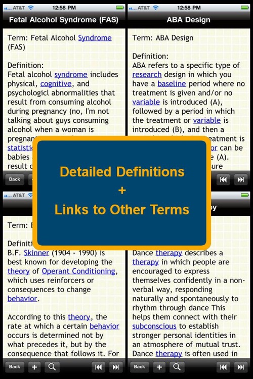 Glossary of Psychology