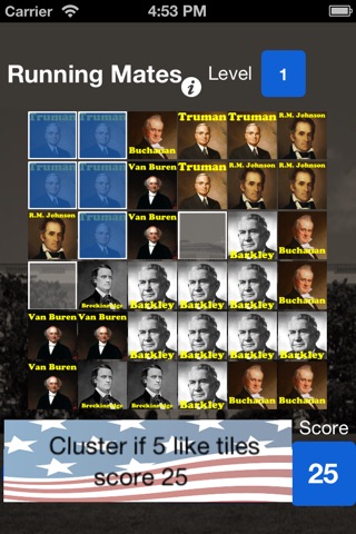 Running Mates - Presidents & Vice Presidents Game screenshot 3