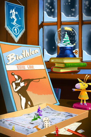 Biathlon Free. Board Game screenshot 2
