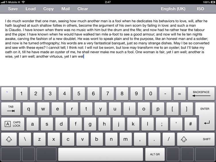 International Keyboard
