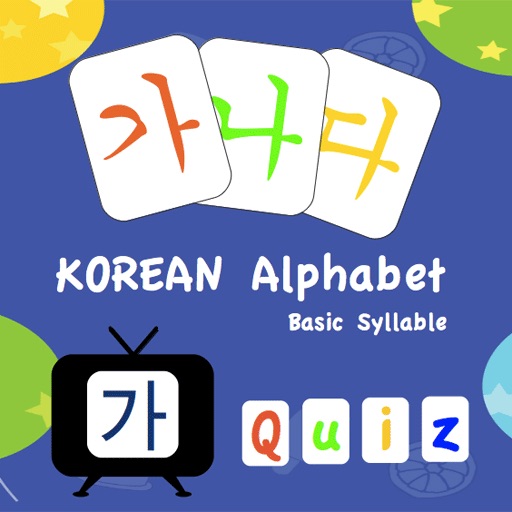 Korean Alphabet Basic Syllable