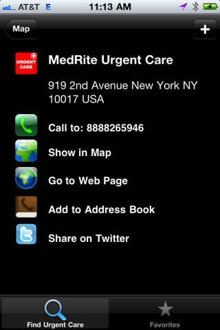Find Urgent Care Centers screenshot 3