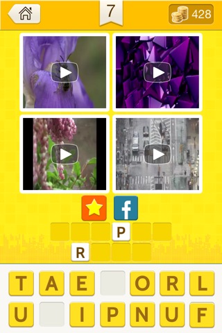 4 Vids 1 Song - Pics and video FREE word search games quiz screenshot 3