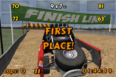 3D Math Racing PRO - A Fast Fun Math Facts Game screenshot 4