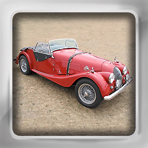 Classic Car Flip: Flashcards of Vintage Cars Icon