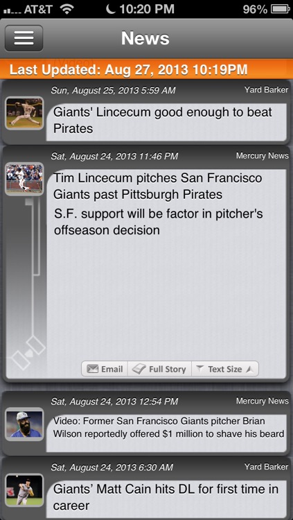 San Francisco Baseball Live screenshot-3
