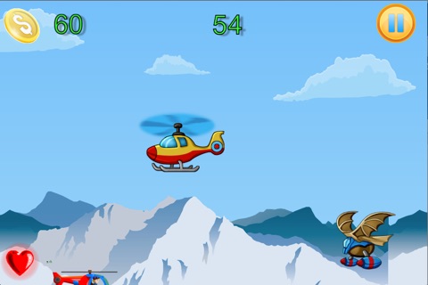 rogers ride - copter journey through mountains screenshot 4