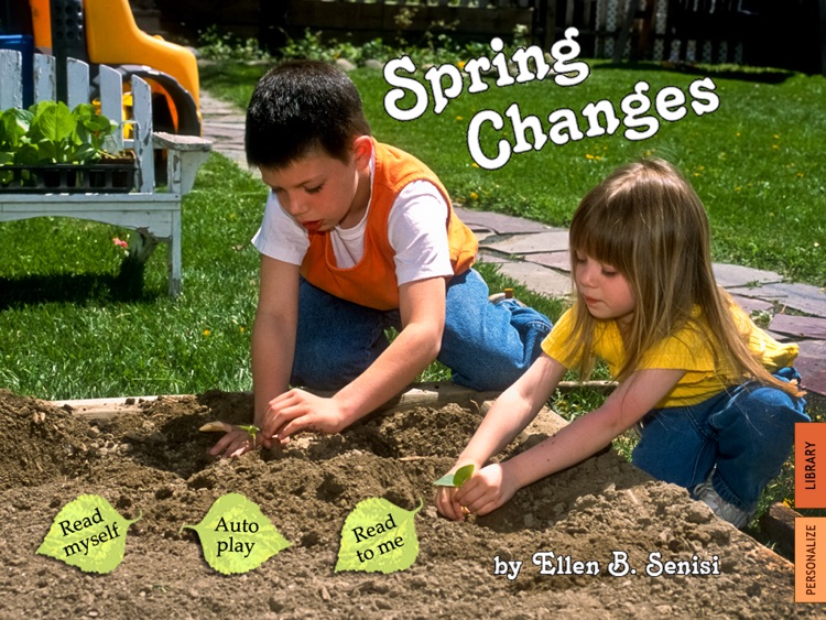 Spring Changes is an interactive story for kids about the most ...