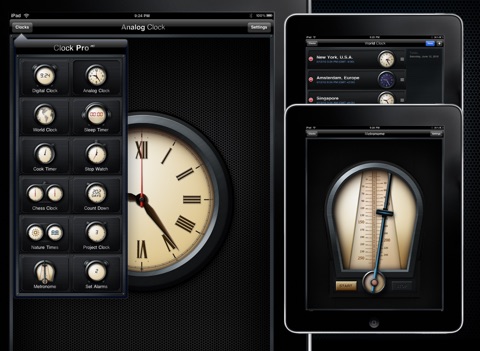 Clock Pro HD screenshot 4