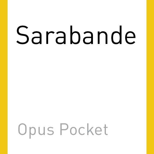 HANDEL: Sarabande in D minor (Opus Pocket Collection)