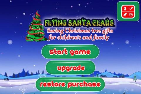Flying Santa Claus – Saving Christmas tree gifts for children’s and family screenshot 2