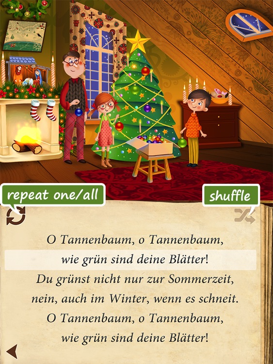 Uber Christmas Carols (German) HD | sing along and enjoy ~ Free screenshot-3