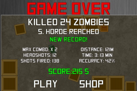 Zombie Hordes Free screenshot 4