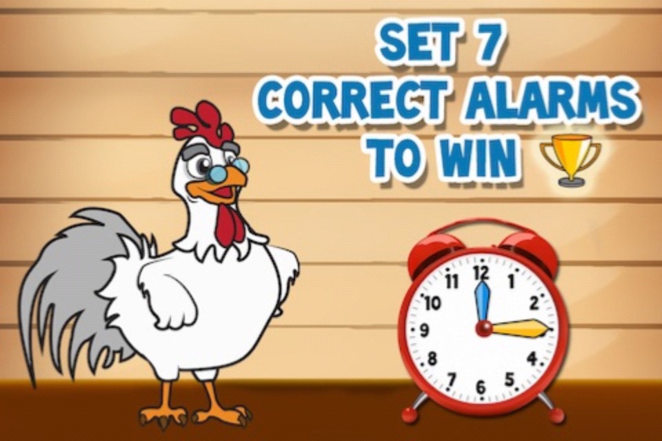 Wake the Rooster by Telling Time : Tiny Chicken screenshot 2