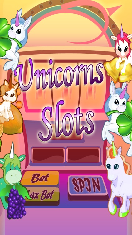 Unicorn Slots – Play and Spin the Fantasy Casino Lucky Wheel to Win Deluxe Payout screenshot-4