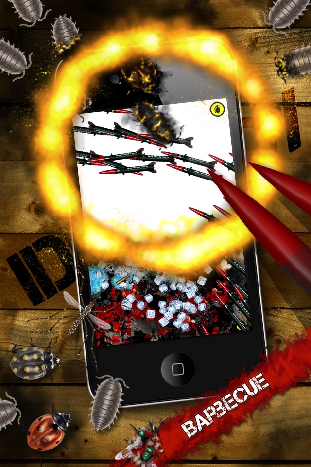 iDestroy Free: Game of bug Fire, Destroy pest before it age! Bring on insect war! screenshot 3