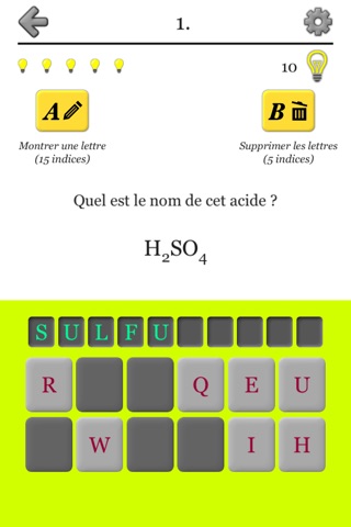 Inorganic Acids, Ions & Salts screenshot 2