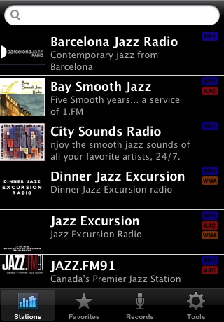 Radio Jazz screenshot 2